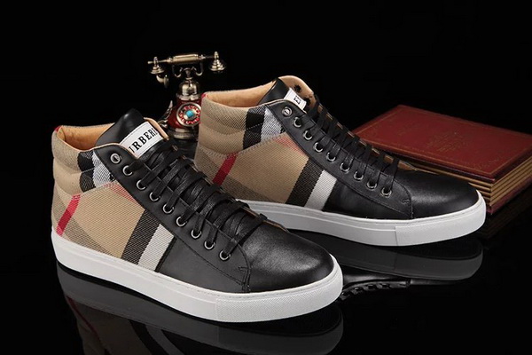 Burberry High-Top Fashion Men Shoes--007